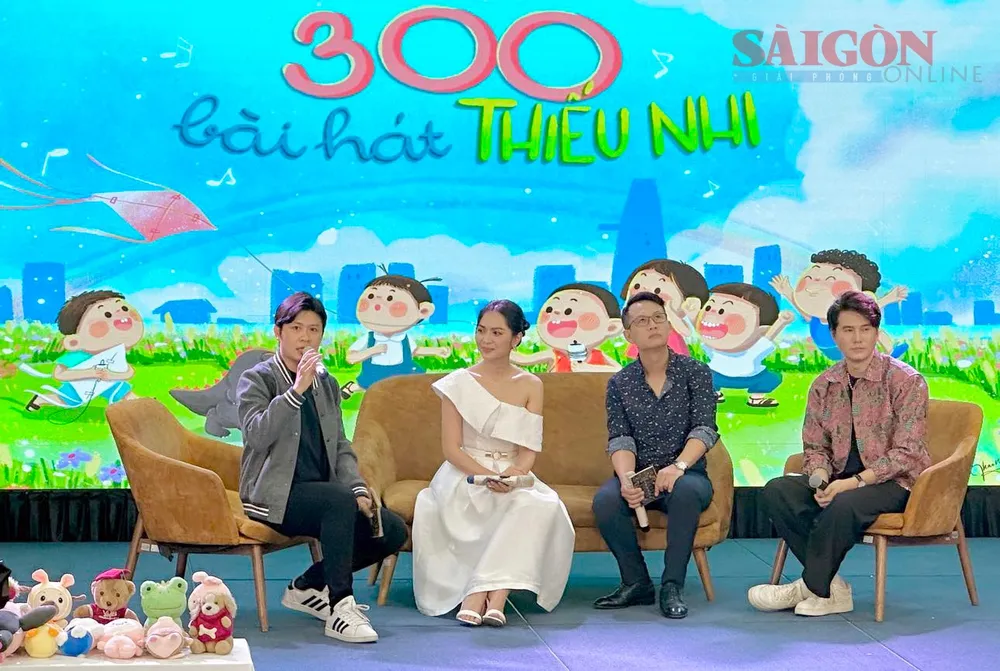 Ê kip sản xuất dự án "Cùng con tập hát" ra mắt chương trình Ê kip sản xuất dự án "Cùng con tập hát" ra mắt chương trình