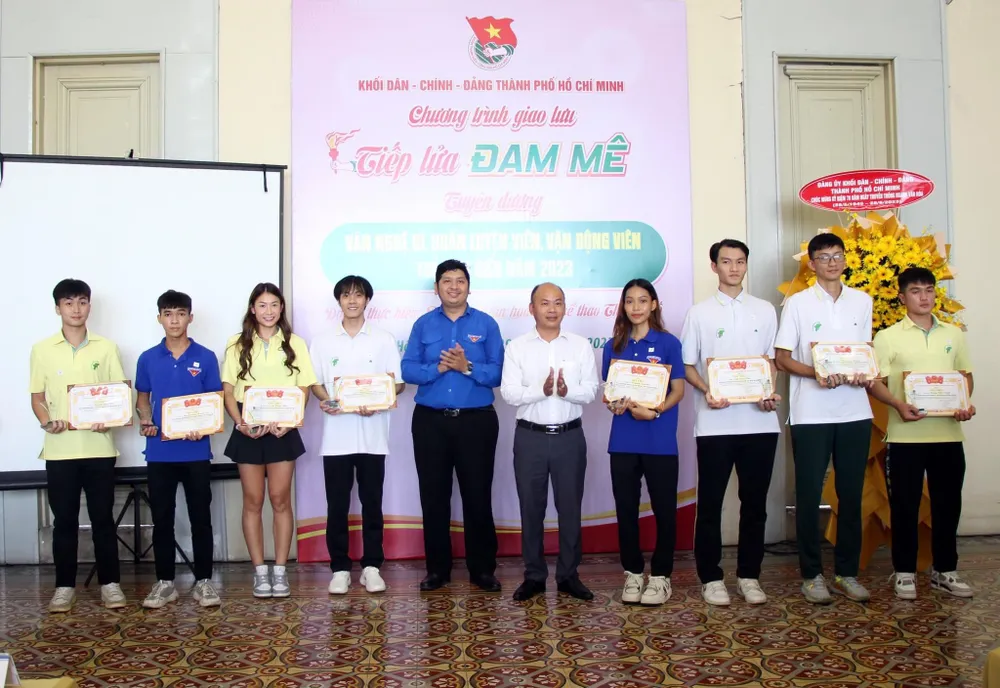 Tuyên dương 45 văn nghệ sĩ, huấn luyện viên, vận động viên trẻ tiêu biểu TPHCM năm 2023