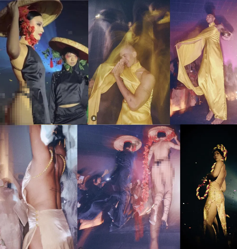 Hình ảnh phản cảm trong show thời trang “New Tradition” diễn ra ngày 6-5-2023