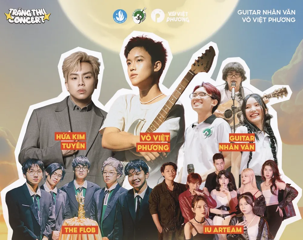 Các nghệ sĩ, nhóm nhạc tham gia Trăng Thu Concert Các nghệ sĩ, nhóm nhạc tham gia Trăng Thu Concert