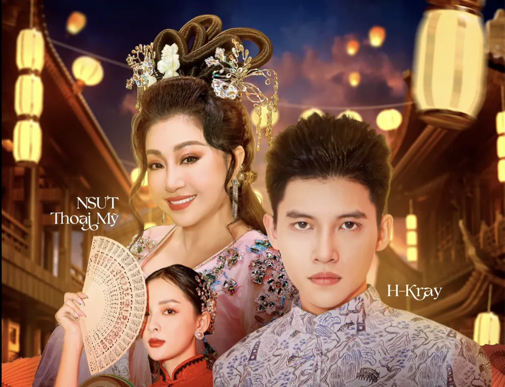 NSƯT Thoại Mỹ lần đầu kết hợp với ca sĩ H-Kray trong MV &quot;Phấn hoa màu son&quot;