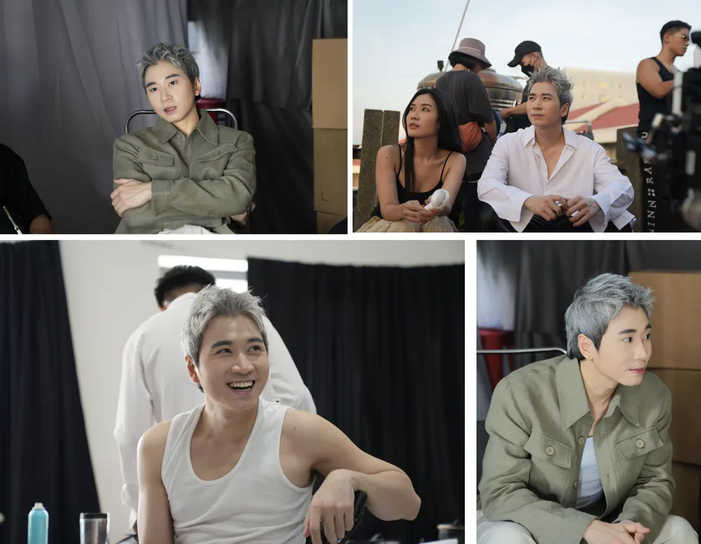 Hình ảnh hậu trường của Karik trong MV “Bạn đời" Hình ảnh hậu trường của Karik trong MV “Bạn đời"