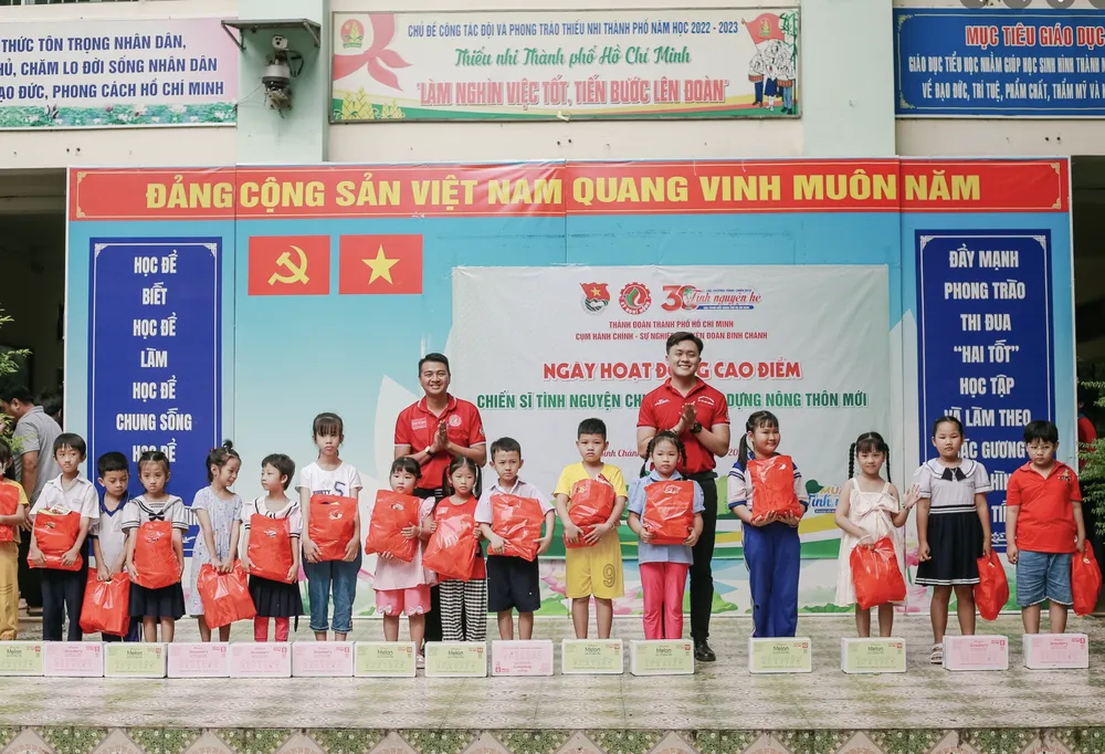 Chăm lo cho trẻ em tại huyện Bình Chánh Chăm lo cho trẻ em tại huyện Bình Chánh