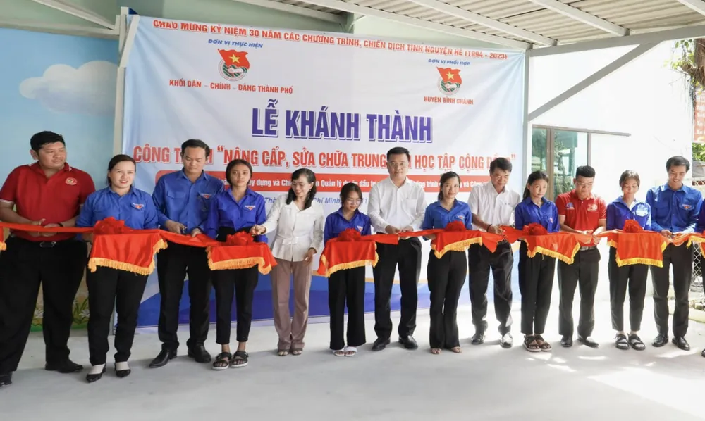 Khánh thành công trình “Nâng cấp, sửa chữa Trung tâm học tập cộng đồng” tại huyện Bình Chánh Khánh thành công trình “Nâng cấp, sửa chữa Trung tâm học tập cộng đồng” tại huyện Bình Chánh