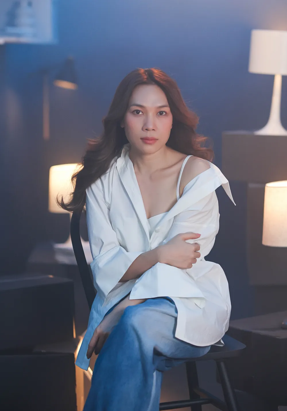 Mỹ Tâm thể hiện vai chính trong chính MV "Vì em tất cả" của mình Mỹ Tâm thể hiện vai chính trong chính MV "Vì em tất cả" của mình