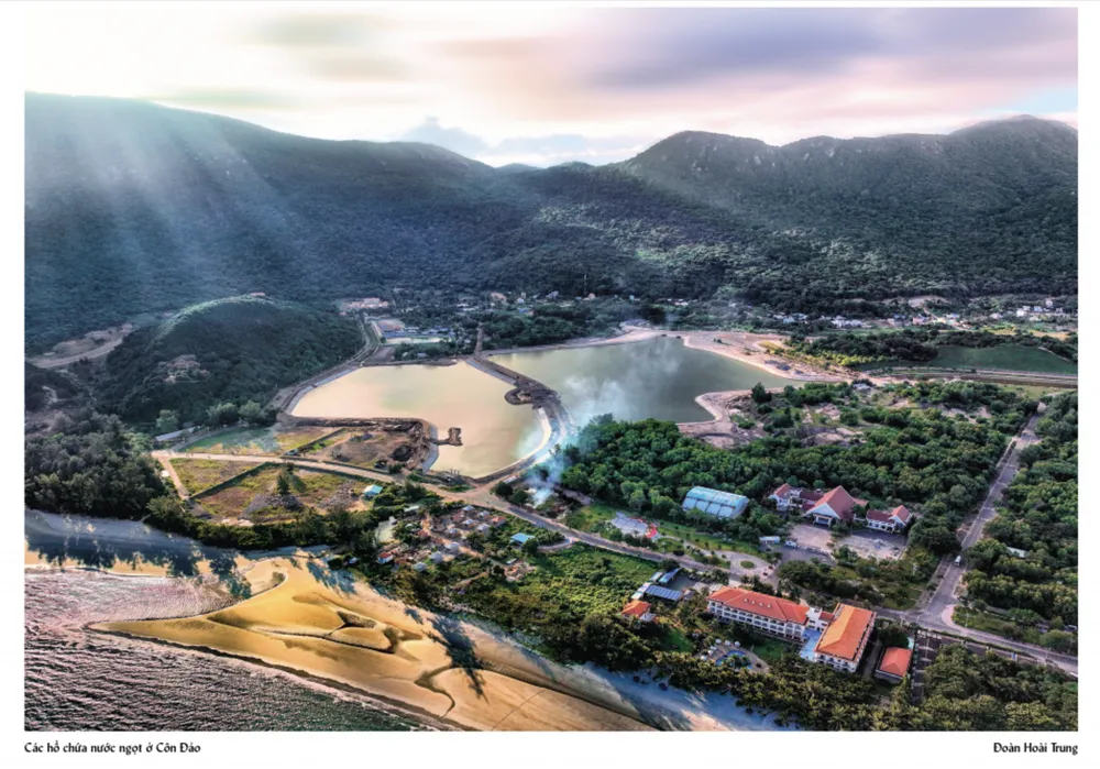 Các hồ chứa nước ngọt ở Côn Đảo. Ảnh: NSNA Đoàn Hoài Trung Các hồ chứa nước ngọt ở Côn Đảo. Ảnh: NSNA Đoàn Hoài Trung