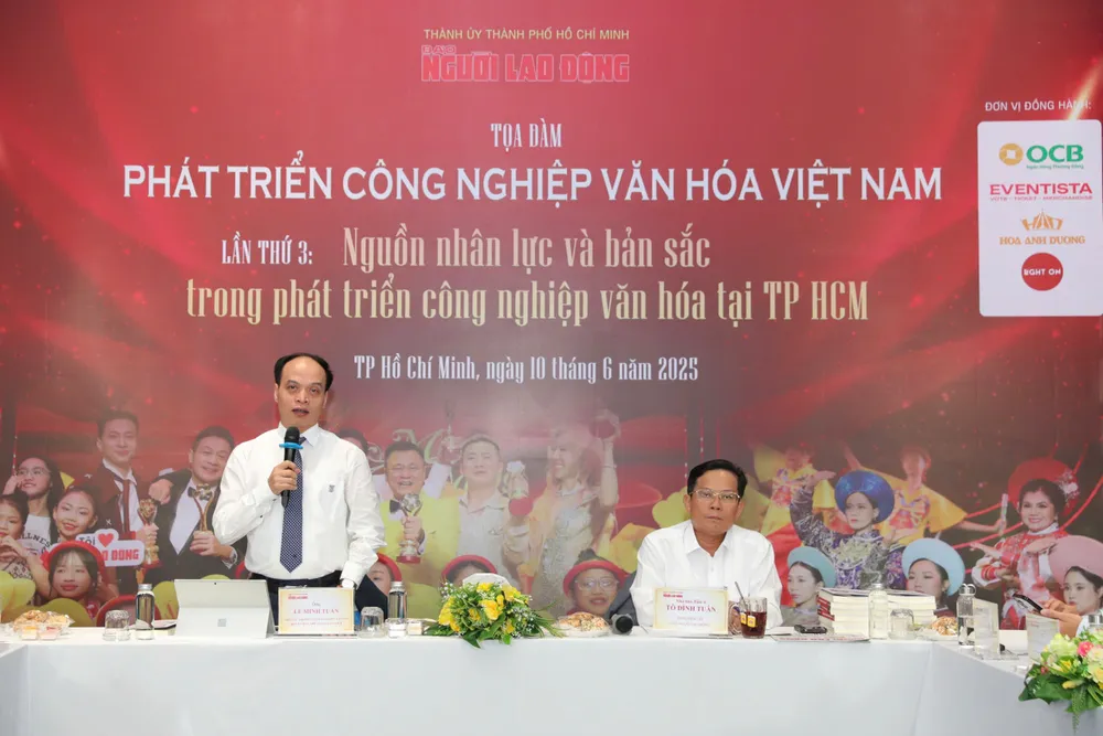 Nguoi Lao Dong Newspaper in coordination with the Ministry of Culture, Sports and Tourism organized the seminar z6689680955525ab4198bff9f0844a845cbf4da65231ed-17495285006851665516446.jpg