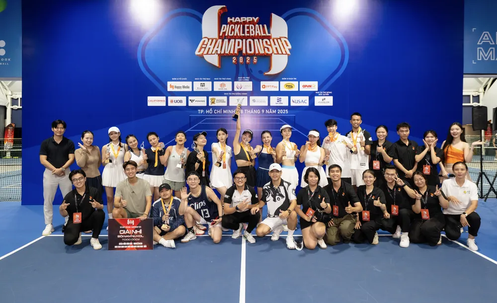 Giải Happy Pickleball Championship 2025 gây quỹ hơn 300 triệu đồng giúp bệnh nhi Ảnh chụp Màn hình 2025-09-29 lúc 10.27.15.png