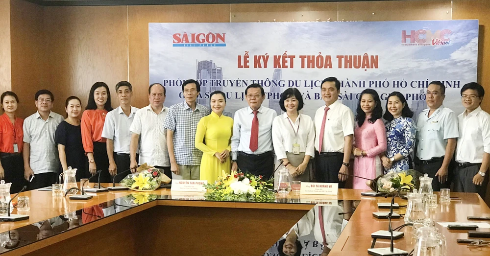 Báo Sài Gòn Giải Phóng và Sở Du lịch TPHCM ký kết hợp tác thúc đẩy phát triển du lịch TPHCM ảnh 2 Báo Sài Gòn Giải Phóng và Sở Du lịch TPHCM ký kết hợp tác thúc đẩy phát triển du lịch TPHCM ảnh 2