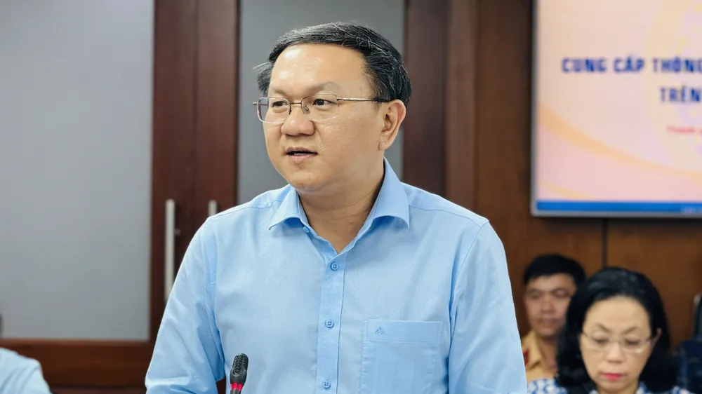 Ông Lâm Đình Thắng, Giám đốc Sở Khoa học - Công nghệ. Ảnh: Đình Dư 4d9bb2500388b4d6ed99.jpg