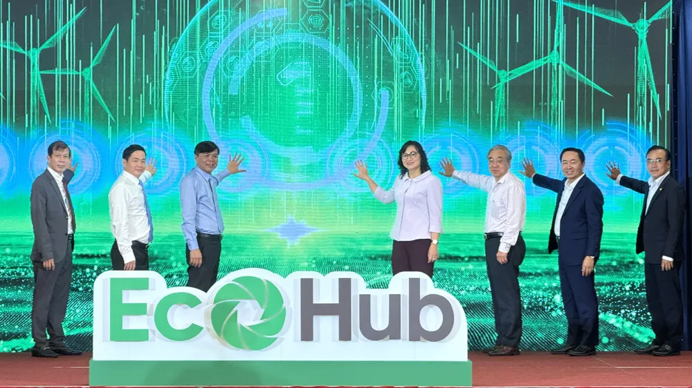 Ra mắt sàn giao dịch thương mại điện tử B2B ‘xanh’ - Ecohub. Ảnh: Đình Dư 136d9a6b0af3bdade4e2.jpg