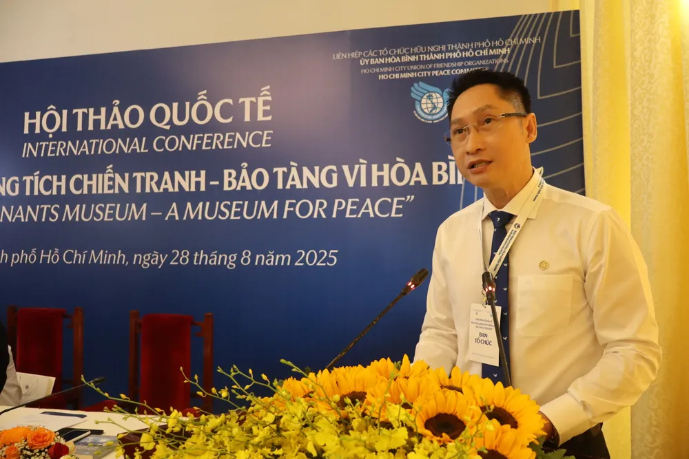 ThS. Lâm Ngô Hoàng Anh, Phó Giám đốc phụ trách Bảo tàng Chứng tích chiến tranh. IMG_4809.JPG