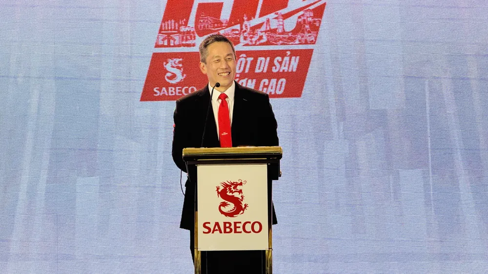Ông Lester Tan Teck Chuan, Tổng Giám đốc SABECO. Ảnh: Đình Dư 388671c9a23629687027.jpg