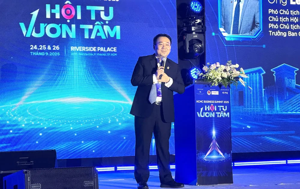 Ông Lê Trí Thông phát biểu. Ảnh: Đình Dư 73518e2bbc33366d6f22.jpg