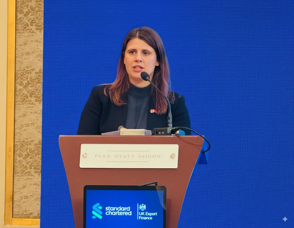 Bà Alexandra Smith, Tổng Lãnh sự Anh tại TPHCM. Ảnh: Đình Dư smith.png