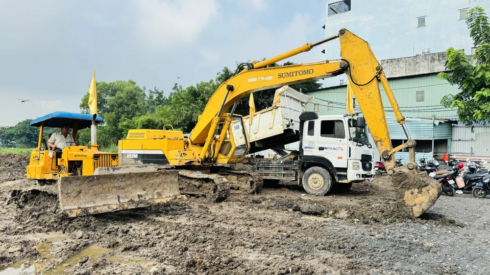 Dự án sẽ hoàn thành dịp Tết Nguyên đán 2026. Ảnh: Đình Dư 0b2d1abe4dc2c09c99d3.jpg