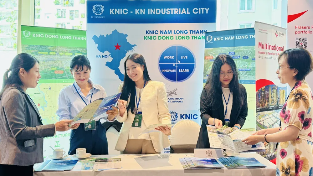 Bất động sản công nghiệp đang thu hút nhiều nhà đầu tư trong và ngoài nước. Ảnh: Đình Dư 78ce122f4781cadf9390.jpg