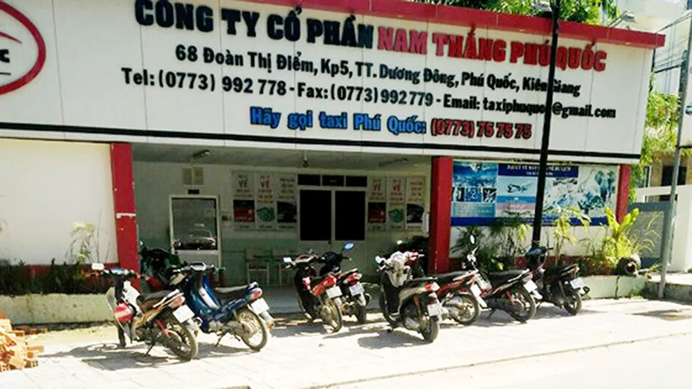 Công ty Cổ phần Nam Thắng Phú Quốc, nơi ông Lý làm việc