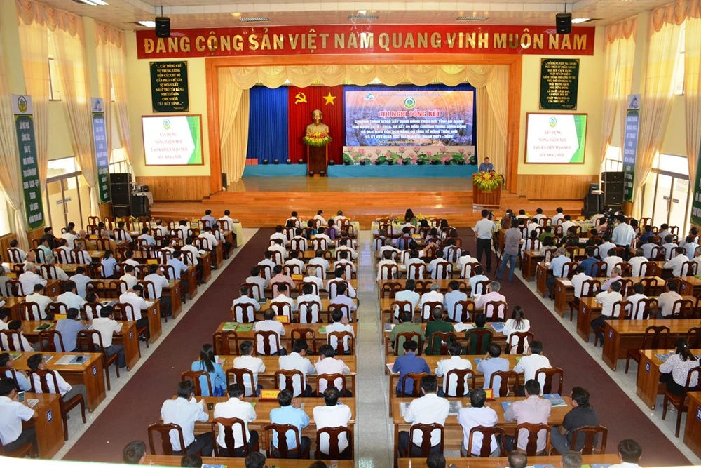 An Giang: Huy động hơn 14.788 tỷ đồng xây dựng nông thôn mới ảnh 1 An Giang: Huy động hơn 14.788 tỷ đồng xây dựng nông thôn mới ảnh 1