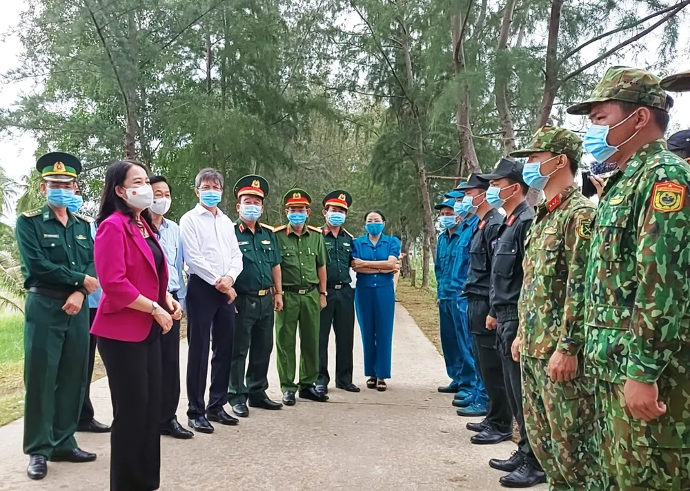 Phó Chủ tịch nước Võ Thị Ánh Xuân kiểm tra phòng, chống dịch Covid-19 ở Kiên Giang ảnh 1 Phó Chủ tịch nước Võ Thị Ánh Xuân kiểm tra phòng, chống dịch Covid-19 ở Kiên Giang ảnh 1