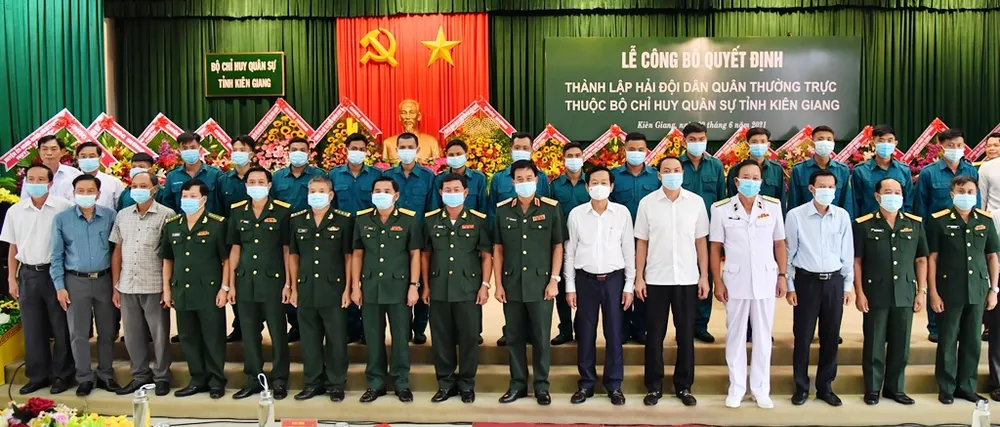 Kiên Giang thành lập Hải đội Dân quân thường trực ảnh 1 Kiên Giang thành lập Hải đội Dân quân thường trực ảnh 1