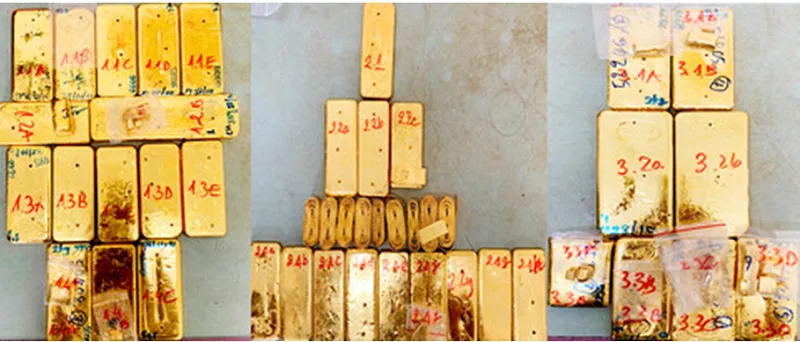 Bắt đối tượng cầm đầu vụ vận chuyển trái phép 51kg vàng ở An Giang ảnh 5