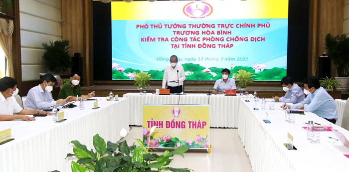 Đồng Tháp cơ bản kiểm soát được các ổ dịch lớn ảnh 1 Đồng Tháp cơ bản kiểm soát được các ổ dịch lớn ảnh 1