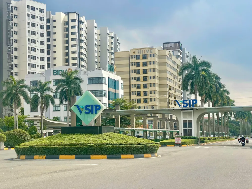Khu công nghiệp Việt Nam-Singaporre 1. Ảnh: HOÀNG HÙNG VSIP1.jpg