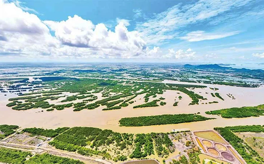 Toàn cảnh đầm Đông Hồ. Ảnh: QUỐC BÌNH