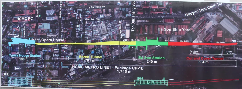 Tuyến metro số 1: Robot TBM 300 tấn bắt đầu khoan xuyên lòng đất ảnh 2