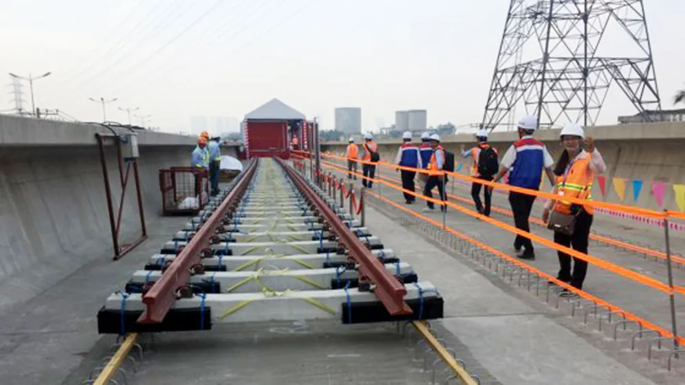 Khởi công xây lắp hệ thống đường ray tuyến Metro Bến Thành - Suối Tiên ảnh 2 Khởi công xây lắp hệ thống đường ray tuyến Metro Bến Thành - Suối Tiên ảnh 2