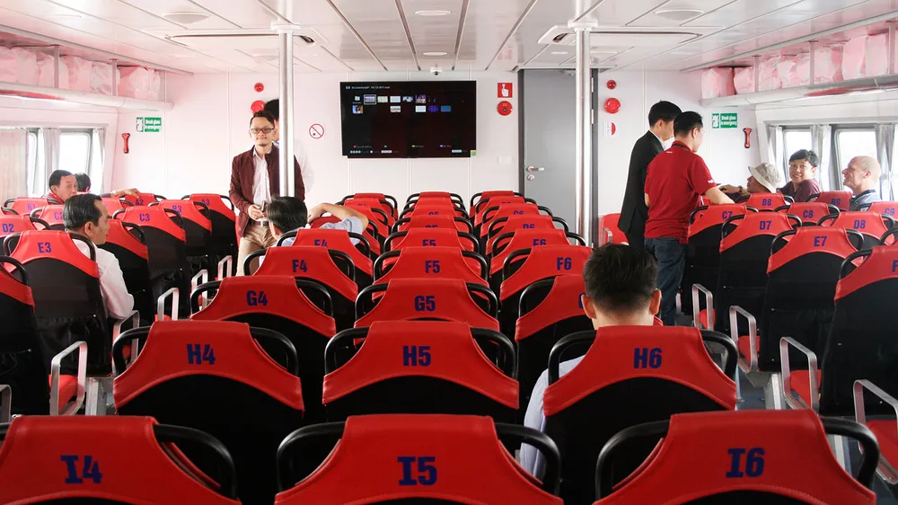 Đưa vào hoạt động tuyến tàu cao tốc du lịch bến Bạch Đằng - Cần Giờ - Vũng Tàu ảnh 4 Đưa vào hoạt động tuyến tàu cao tốc du lịch bến Bạch Đằng - Cần Giờ - Vũng Tàu ảnh 4