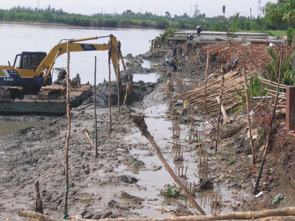 Bán đảo Thanh Đa sẽ được xây kè kiên cố. Ảnh: QUỐC HÙNG