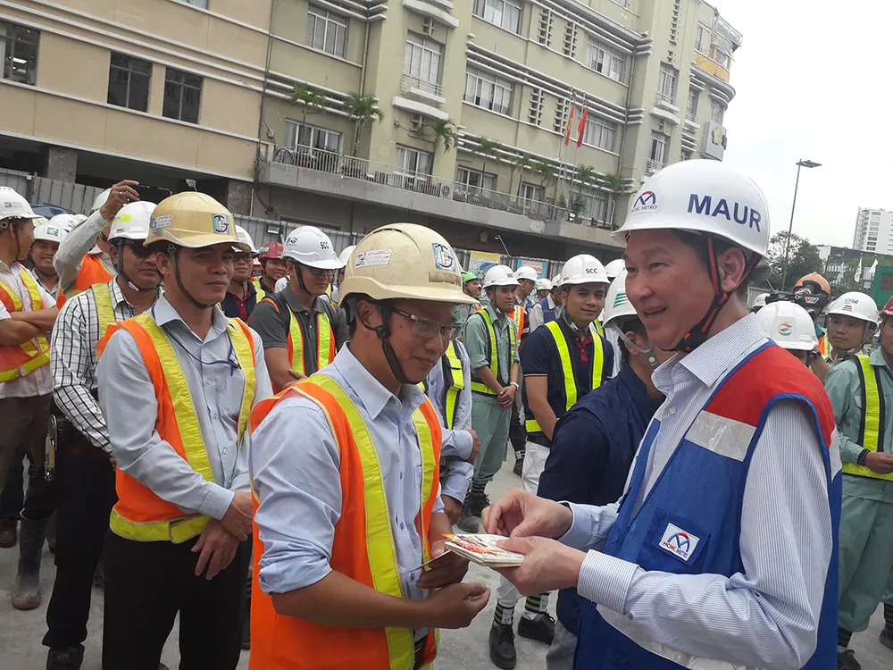 Quyết tâm đưa tuyến metro số 1 hoạt động vào tháng 10-2020 ảnh 2