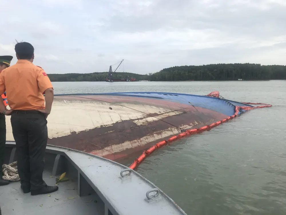 Nạo vét luồng cho tàu có mớn nước 9,5m qua khu vực chìm tàu ở Cần Giờ ảnh 3