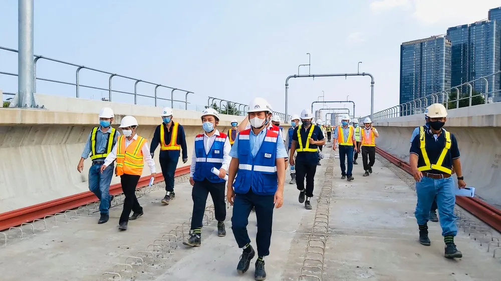 Khiếu nại của nhà thầu phụ không ảnh hưởng đến tuyến Metro số 1 ảnh 1