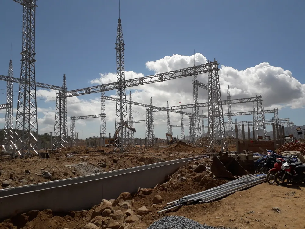 Kiểm tra tiến độ dự án Nhà máy điện mặt trời Trung Nam - Thuận Nam 450MW ảnh 2