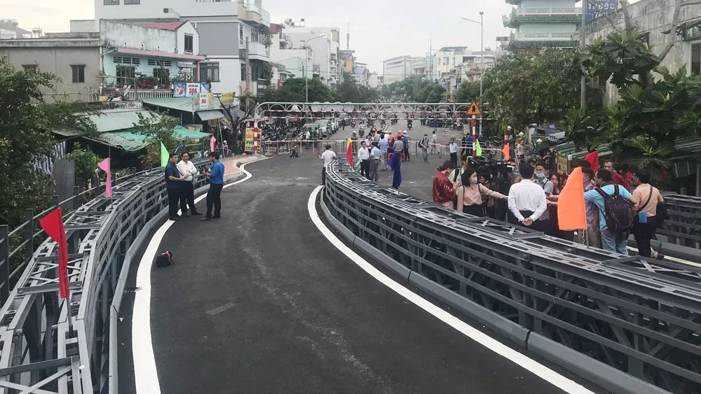 Thông xe cầu thép An Phú Đông, quận 12  ​ ảnh 2