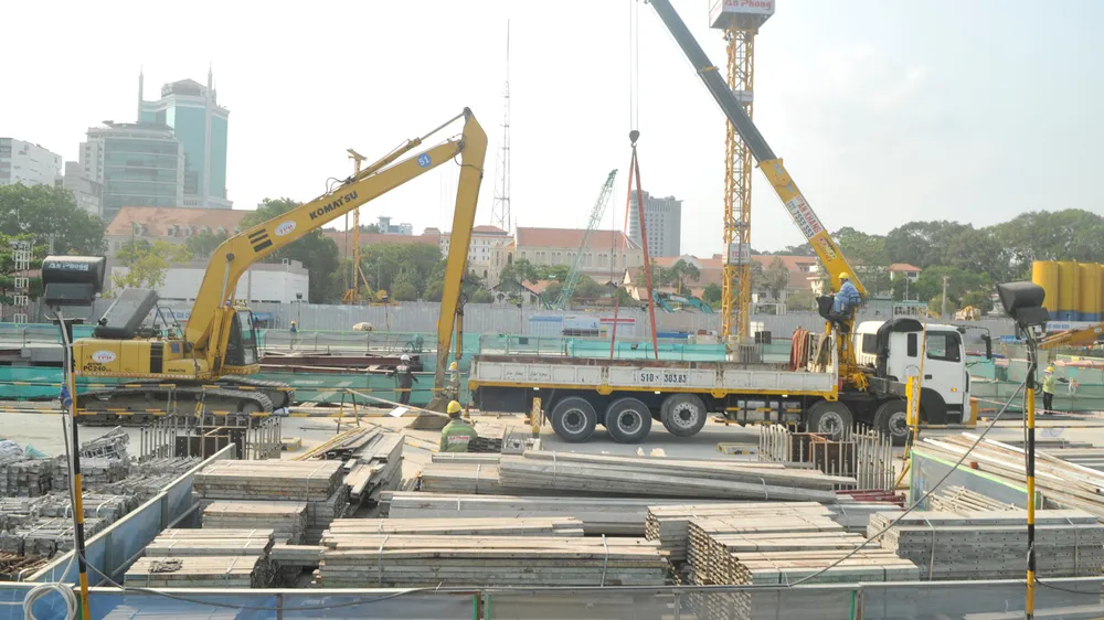 Đẩy nhanh tiến độ tuyến Metro số 1 Bến Thành- Suối Tiên ảnh 2 Đẩy nhanh tiến độ tuyến Metro số 1 Bến Thành- Suối Tiên ảnh 2