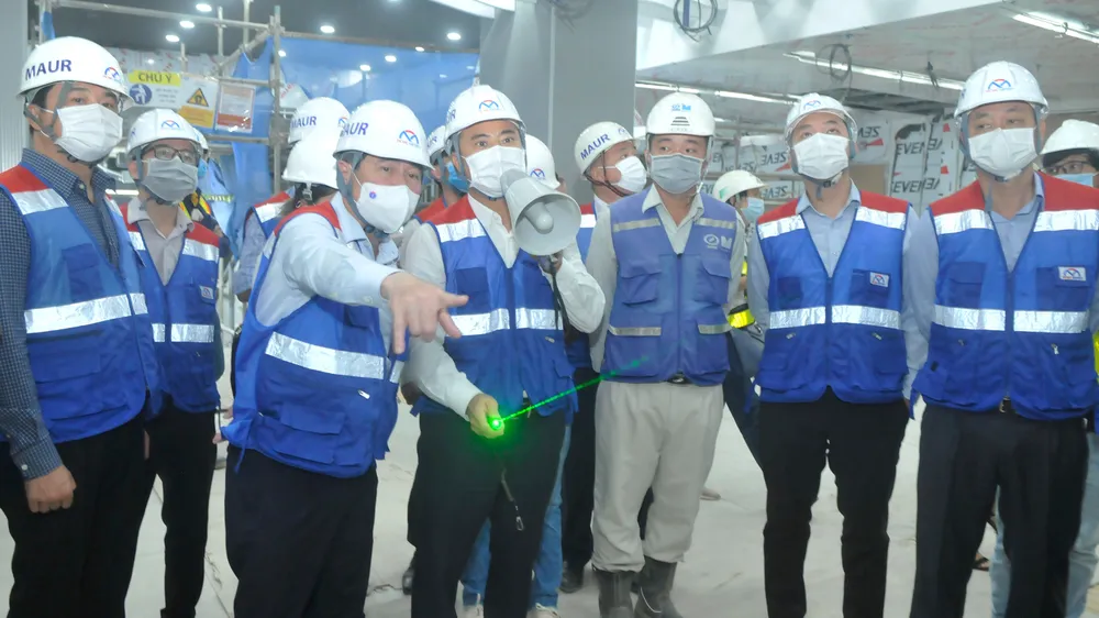 Đẩy nhanh tiến độ tuyến Metro số 1 Bến Thành- Suối Tiên ảnh 1 Đẩy nhanh tiến độ tuyến Metro số 1 Bến Thành- Suối Tiên ảnh 1