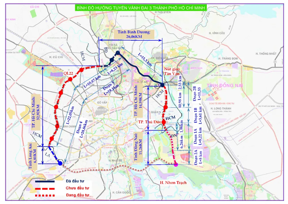 Dự án đường Vành đai 3 TPHCM: Tạo “quỹ” phát triển hạ tầng ảnh 4