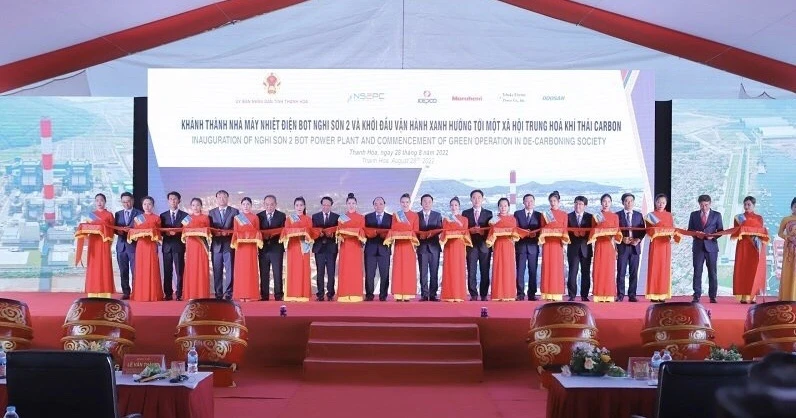 Khánh thành đưa vào vận hành thương mại Nhà máy Nhiệt điện BOT Nghi Sơn 2