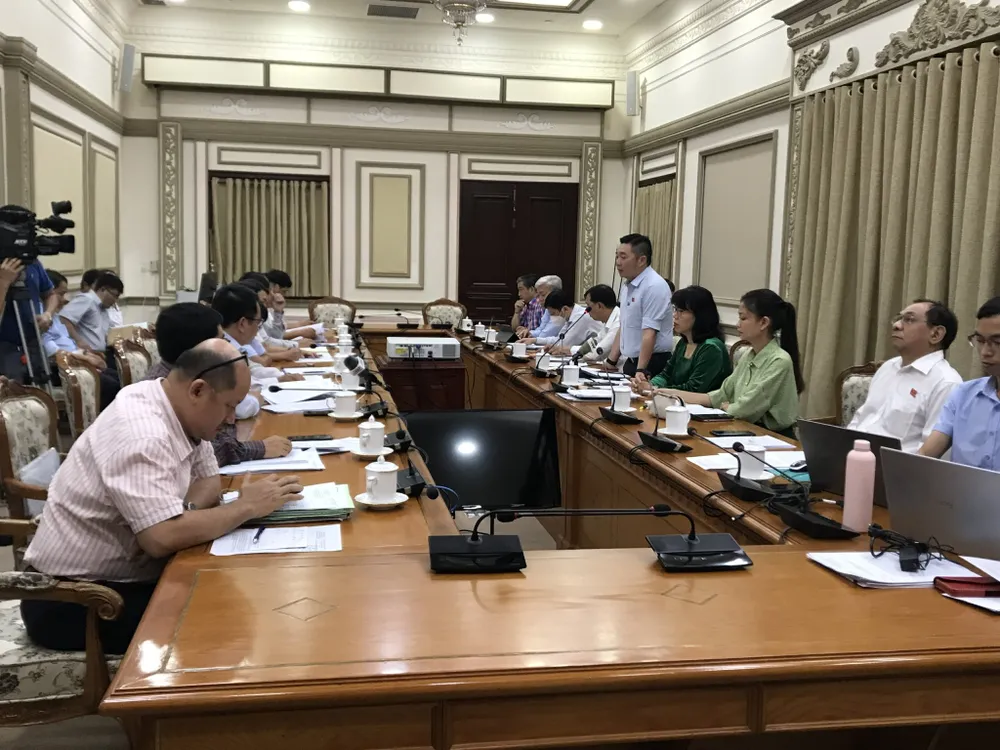 Quang cảnh tại buổi khảo sát. Ảnh: QUỐC HÙNG Quang cảnh tại buổi khảo sát. Ảnh: QUỐC HÙNG