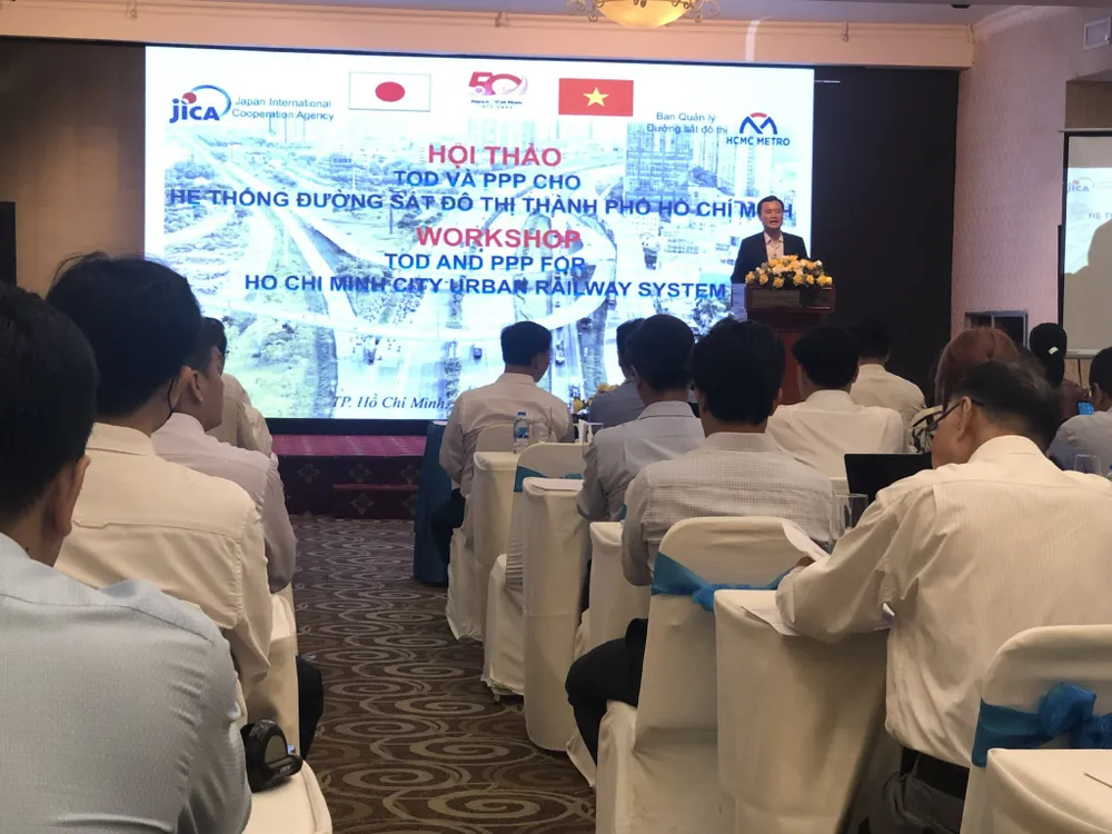 Phó Chủ tịch UBND TPHCM Bùi Xuân Cường phát biểu tại hội thảo. Ảnh: QUỐC HÙNG Phó Chủ tịch UBND TPHCM Bùi Xuân Cường phát biểu tại hội thảo. Ảnh: QUỐC HÙNG