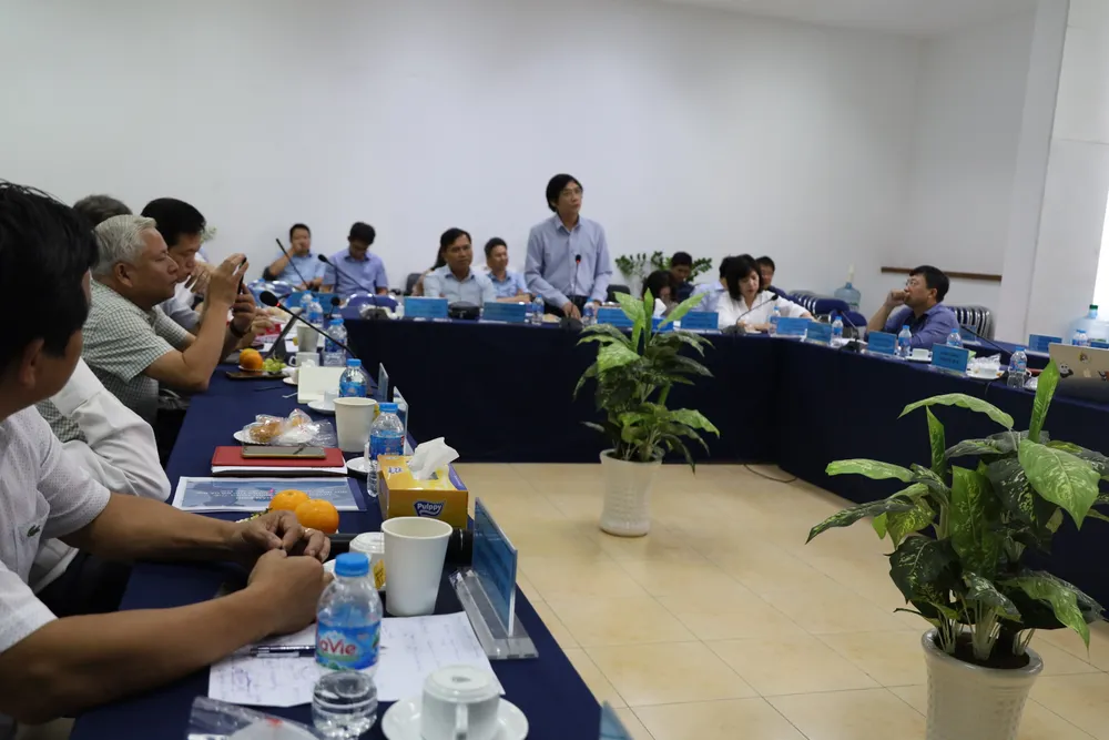 Quang cảnh buổi làm việc. Ảnh: QUỐC HÙNG Quang cảnh buổi làm việc. Ảnh: QUỐC HÙNG
