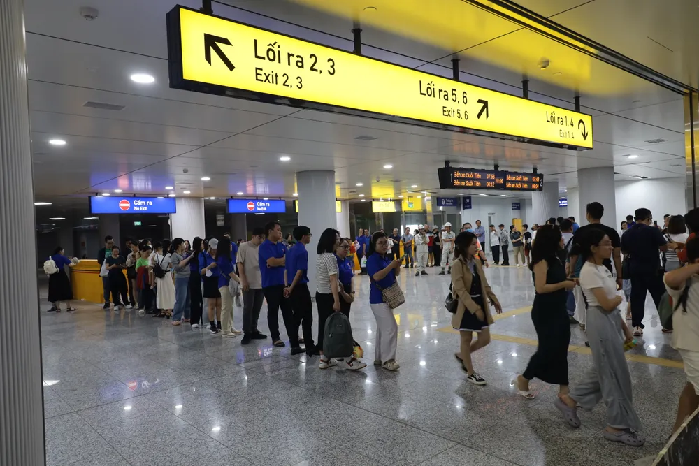 Từ ngày 6-6, hành khách đi metro Bến Thành - Suối Tiên có thể thanh toán qua Zalopay
