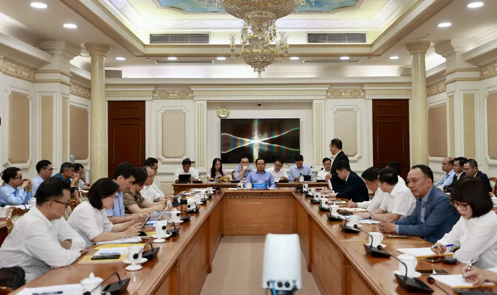 Nhà sáng lập, Chủ tịch Điều hành Tập đoàn T&T Đỗ Quang Hiển mong muốn đầu tư vào TPHCM nhiều lĩnh vực. Ảnh: DŨNG PHƯƠNG 4y.jpg