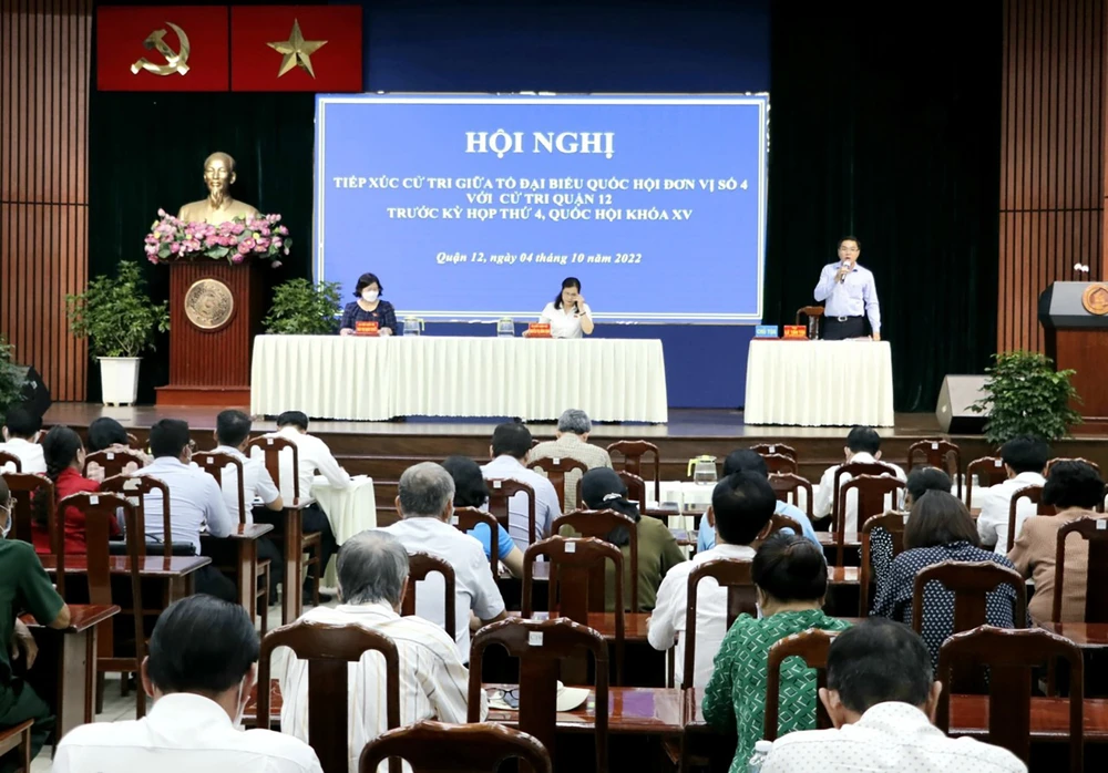 Cử tri kiến nghị bỏ thủ tục rườm rà để người dân tiếp cận được nhà ở xã hội ảnh 1 Cử tri kiến nghị bỏ thủ tục rườm rà để người dân tiếp cận được nhà ở xã hội ảnh 1