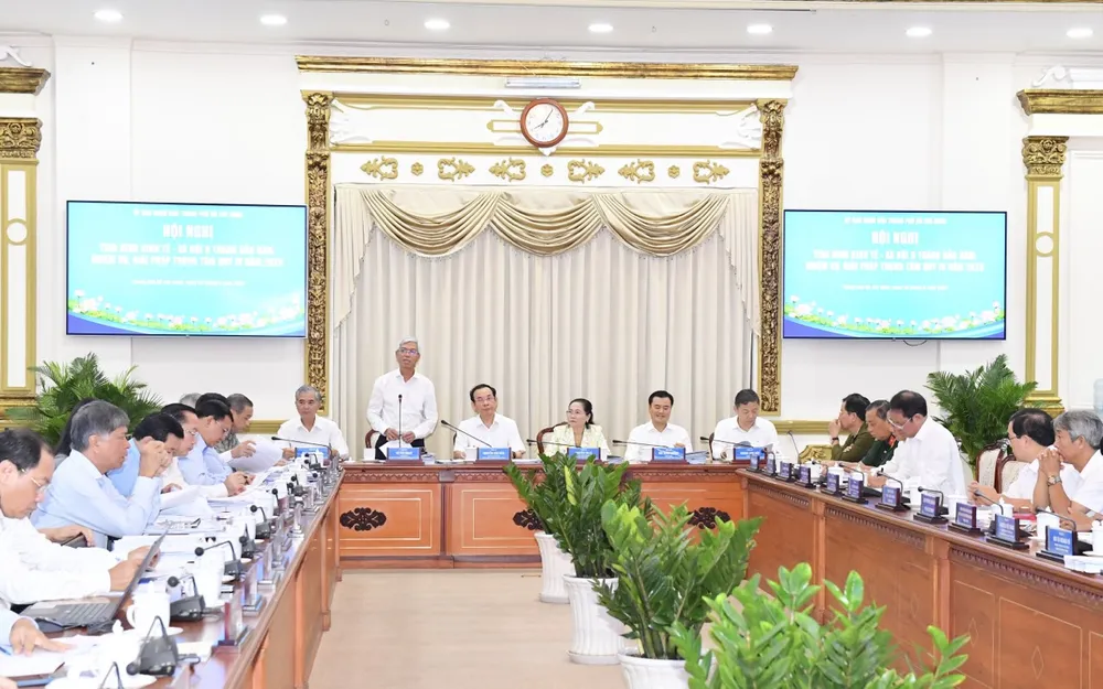 Quang cảnh hội nghị. Ảnh: VIỆT DŨNG