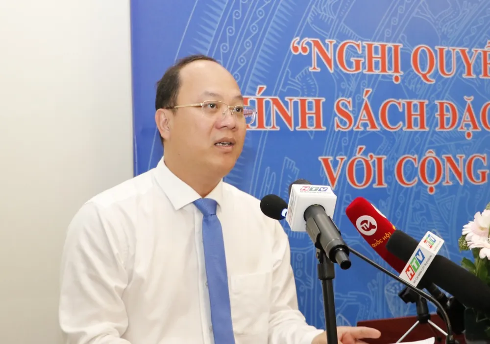 Phó Bí thư Thành ủy TPHCM Nguyễn Hồ Hải phát biểu tại hội nghị Phó Bí thư Thành ủy TPHCM Nguyễn Hồ Hải phát biểu tại hội nghị